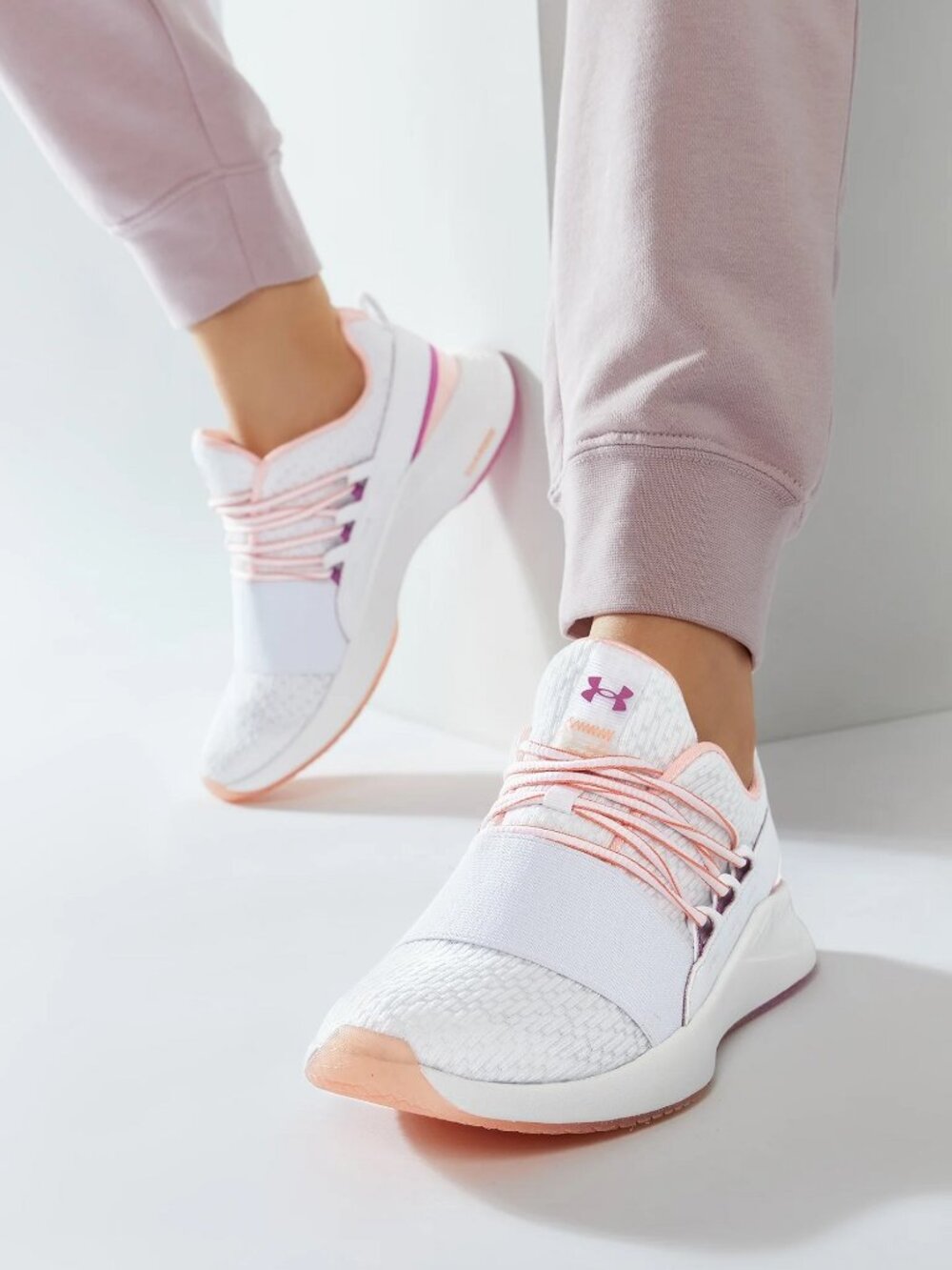 Under Armour Charged Breathe CLR Color Shift Pastel Multi-Sport Cross Trainer